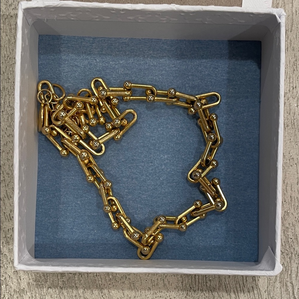 Susan Shaw Gold Chain Necklace